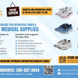 Ortho Gravity Medical Supply - Diabetic Shoes covered my Medicare