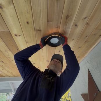 Solir Electric - Outdoor ceiling light installation by Solir Electric. Electrician Sacramento, outdoor lighting installation, licensed electricians - Electricians Near Me - Sacramento, California Solir Electric - Outdoor ceiling light installation by Solir Electric. Electrician Sacramento, outdoor lighting installation, licensed electricians - Electricians Near Me - Sacramento, California
