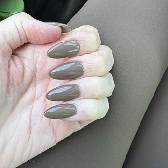 Forever Nails and Spa - Jenny did a beautiful job full set acrylic nails almond shape!!' - Nail Salons Near Me - La Mirada, California