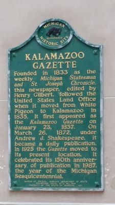 Kalamazoo Gazette