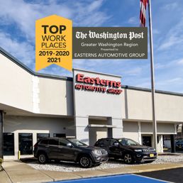 Exterior outside entrance of Easterns Automotive Group - We've been named a Top Workplace by Washington Post for the third year in a row! - Marlow Heights, Maryland Exterior outside entrance of Easterns Automotive Group - We've been named a Top Workplace by Washington Post for the third year in a row! - Marlow Heights, Maryland