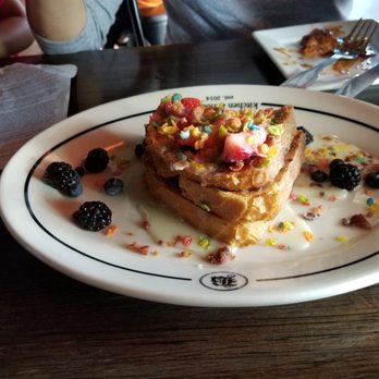 Bosscat Kitchen & Libations - Fruity pebble French Toast - New American Near Me - Irvine, California