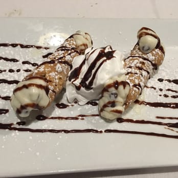 Mezza Luna - Homemade cannolis - the best. THE BEST. - Italian Near Me - Smyrna, Georgia