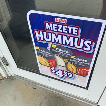 Family Express - a new mezet hummus sign - Convenience Stores Near Me - Mishawaka, Indiana
