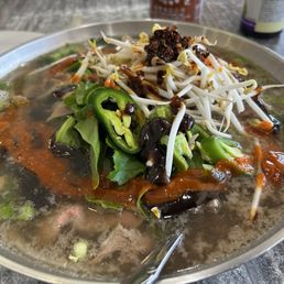 Got the Pho Special, added all the fixin's. Hearty meal for the soul.