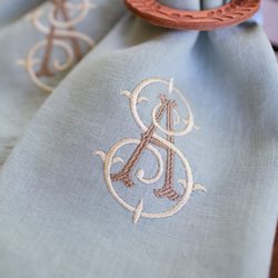 Odd Designs - Custom napkins for a picnic basket.