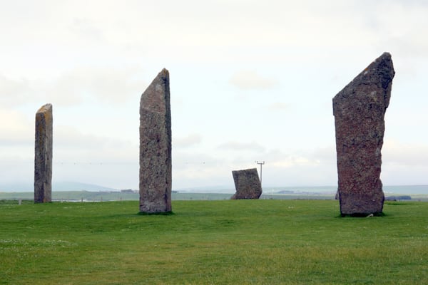 Standing Stones of Stenness by null