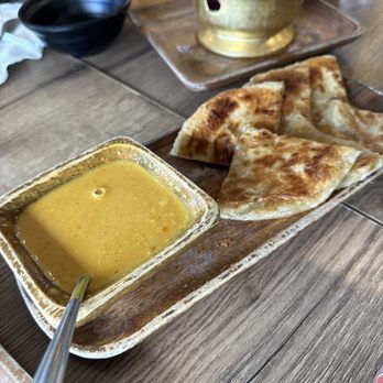 Andaman Thai - Roti with curry sauce - Thai Near Me - Walnut Creek, California Andaman Thai - Roti with curry sauce - Thai Near Me - Walnut Creek, California
