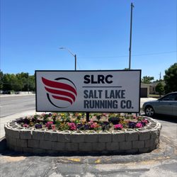 Salt Lake Running Company - Sign out front