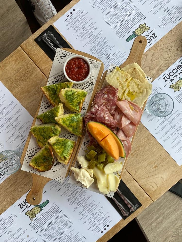 ZUCCHINI PASTA BAR 55 Degrees North, Newcastle upon Tyne, Tyne and