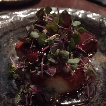 Kiraku - Foie Gras sittin' on Daikon. I see yoooouuuuu. - Tapas/Small Plates Near Me - Berkeley, California Kiraku - Foie Gras sittin' on Daikon. I see yoooouuuuu. - Tapas/Small Plates Near Me - Berkeley, California