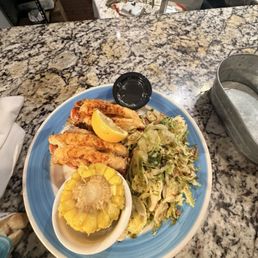 Enjoying the 4 ounce twins special with corn on the cob and brussels sprouts. This was so delicious. Enjoying the 4 ounce twins special with corn on the cob and brussels sprouts. This was so delicious.