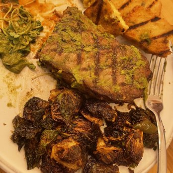 d’Alba - $46 steak. I did not eat it. Overcooked and NO TASTE!!! - New American Near Me - Houston, Texas