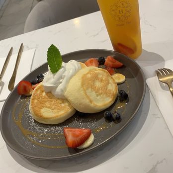 Hanabusa Cafe - Original Pancake and Hana Fruit tea - Pancakes Near Me - Chicago, Illinois Hanabusa Cafe - Original Pancake and Hana Fruit tea - Pancakes Near Me - Chicago, Illinois
