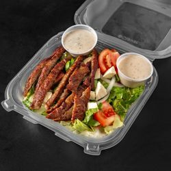 Starvin Marvin - Greek Salad with Gyro Meat