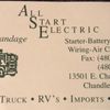 All Start Electric gift card