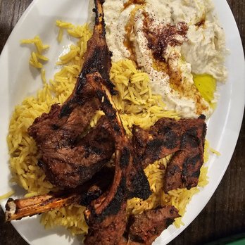 Green Corner Restaurant - Lamb chop plate - Mediterranean Near Me - Mesa, Arizona