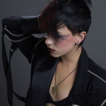 Amber Norris Monez - This is my model from the Sassoon master haircutting course in LA - Hair Stylists Near Me - Davis, California