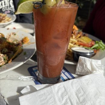 Poe's Tavern - Large Bloody Mary - Burgers Near Me - Atlantic Beach, Florida