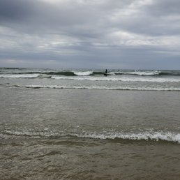 I was lucky enough to capture views of surfers at holland state beach on this chilly fall day!