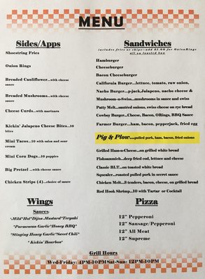 PIG & PLOW PUB & GRUB - Updated December 2024 - 286 Knudson St, Evan