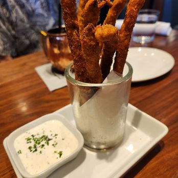 Nick's On State - Asparagus fries - New American Near Me - Carlsbad, California