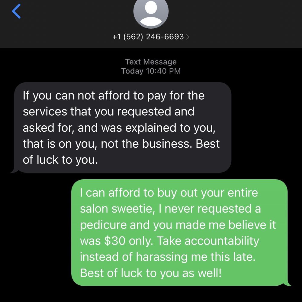 Trill Nail Parlor - do not provide them with your number, STAY AWAY - Nail Salons Near Me - Bellflower, California Trill Nail Parlor - do not provide them with your number, STAY AWAY - Nail Salons Near Me - Bellflower, California