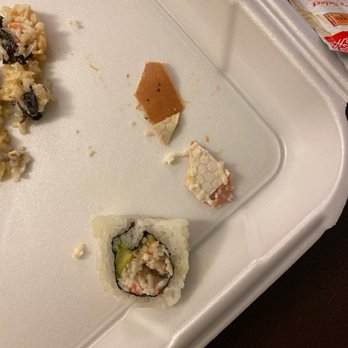 Sushi Kuma - California Roll with Cut Band Aid - Sushi Bars Near Me - Roseville, California