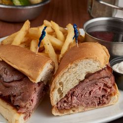 Myron's Delicatessen & Cafe - Roast Beef Sandwich. Myron's Delicatessen® doles out an extra helping of New York culture complete with humor, artwork, and m...