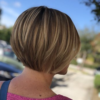 Evolve Salon Wellington - Dimensional highlights and shadow lowlights. Color by Shannon beautiful Bob by Lindsey. - Hair Salons Near Me - Wellington, Florida Evolve Salon Wellington - Dimensional highlights and shadow lowlights. Color by Shannon beautiful Bob by Lindsey. - Hair Salons Near Me - Wellington, Florida
