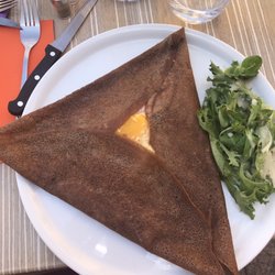 La Crêpière - La Complete: Ham, Egg and Cheese.