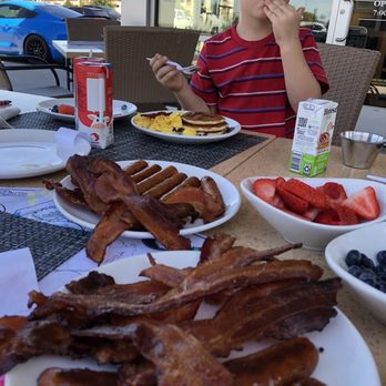 Another Broken Egg Cafe - The kitchen gave us extra bacon since we came at the end of the day! - Breakfast & Brunch Near Me - The Colony, Texas Another Broken Egg Cafe - The kitchen gave us extra bacon since we came at the end of the day! - Breakfast & Brunch Near Me - The Colony, Texas