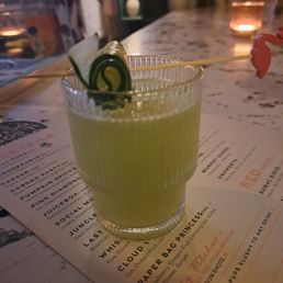 Garden party cocktail