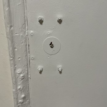 America's Locksmith - Area that the deadbolt was installed to - it was crooked, uneven, and a really difficult installation to do. But Matt made it happen! - Keys & Locksmiths Near Me America's Locksmith - Area that the deadbolt was installed to - it was crooked, uneven, and a really difficult installation to do. But Matt made it happen! - Keys & Locksmiths Near Me