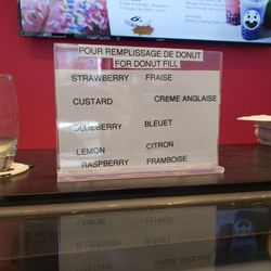 Panda Donuts - Fillings