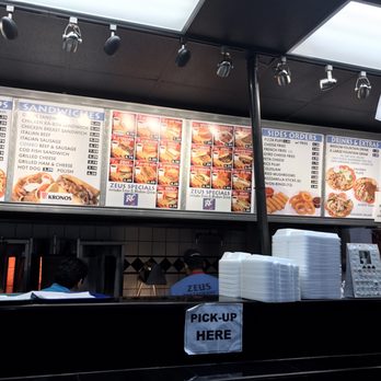 Zeus Restaurant - Menu board - Greek Near Me - Chicago, Illinois Zeus Restaurant - Menu board - Greek Near Me - Chicago, Illinois