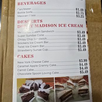 Singas Famous Pizza - Sixth menu page, with Jamaican style beef patties, drinks, and different desserts. - Pizza Near Me - Hicksville, New York Singas Famous Pizza - Sixth menu page, with Jamaican style beef patties, drinks, and different desserts. - Pizza Near Me - Hicksville, New York