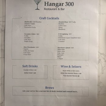 Hangar 300 Bar & Restaurant - Drinks - American Near Me - Palmdale, California Hangar 300 Bar & Restaurant - Drinks - American Near Me - Palmdale, California