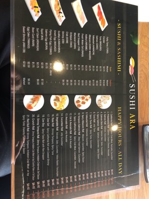 Menu photo 6 Sushi Ara Azusa, CA Menu photo 6 Sushi Ara Azusa, CA