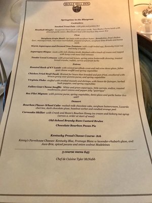 Menu photo 7 Holly Hill Inn Midway, KY Menu photo 7 Holly Hill Inn Midway, KY