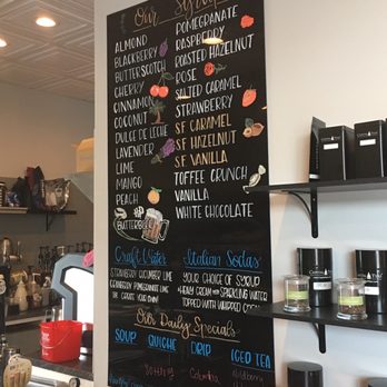 The Beanery Cafe & Bakery - Flavors and syrups - Cafes Near Me - California, Maryland