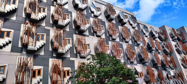Scottish Parliament Building by null