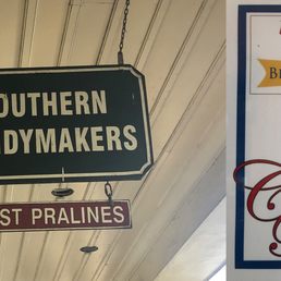 Outside sign and inside award Outside sign and inside award