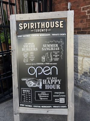 Menu photo 1 SpiritHouse Toronto, ON