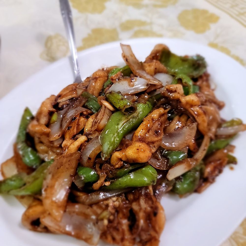 Queens Seafood Restaurant - Stir Fry Squid Head With Greens. They liked it - Seafood Near Me - Elmhurst, New York Queens Seafood Restaurant - Stir Fry Squid Head With Greens. They liked it - Seafood Near Me - Elmhurst, New York
