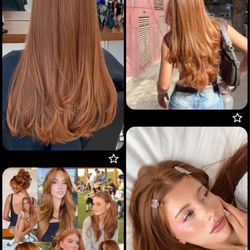 Emmanuel Salon - this was my inspo pics