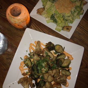 The Local - Caesar Salad and Fried Brussels and Cauliflower - New American Near Me - Charlottesville, Virginia The Local - Caesar Salad and Fried Brussels and Cauliflower - New American Near Me - Charlottesville, Virginia