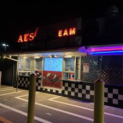 Al's French Frys - Take out window