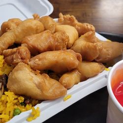 Dragon King Chinese Food Restaurant - Sweet & sour chicken
