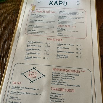 Bar Kapu - Cocktail Bars Near Me - Bentonville, Arkansas Bar Kapu - Cocktail Bars Near Me - Bentonville, Arkansas